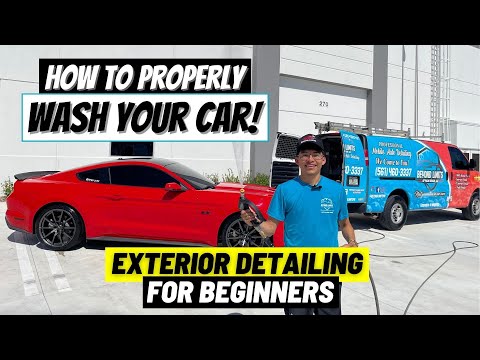 Видео: Как помыть и обработать кузов автомобиля – Детейлинг без границ
