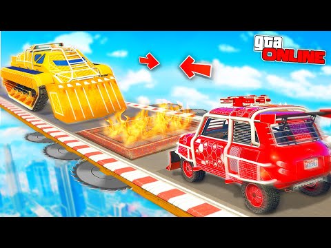 Видео: СТЕНКА НА СТЕНКУ СО СМЕРТЕЛЬНЫМИ ЛОВУШКАМИ! ТАНК ИЛИ МИНИКУПЕР? ЛИЦОМ К ЛИЦУ В ГТА 5 ОНЛАЙН