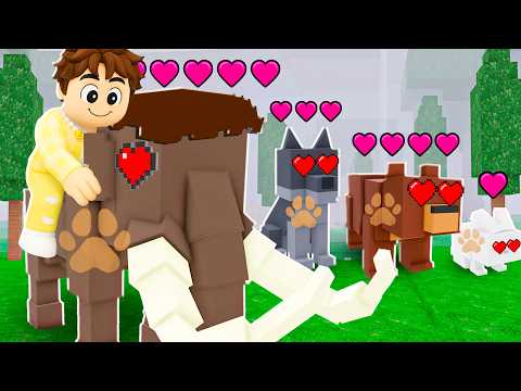 Видео: Я ПРИРУЧИЛ ВСЕХ ЖИВОТНЫХ в 99 НОЧЕЙ в лесу ROBLOX!