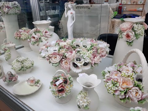 Видео: БИСКВИТНЫЙ, КОСТЯНОЙ ФАРФОР. ИЗУМИТЕЛЬНАЯ КРАСОТА КИСЛОВОДСКОГО ФАРФОРА !!!