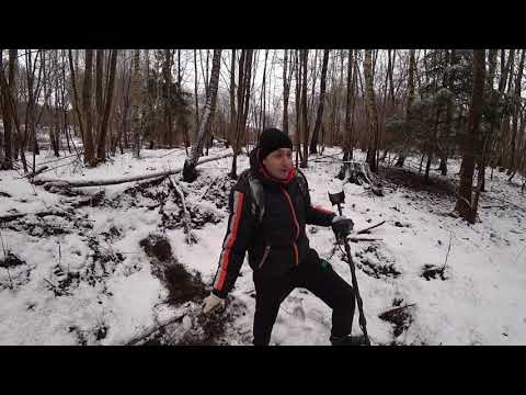 Видео: Металлоискатель TX-850 в зоне ожесточённых боёв Кёнигсберга - Что нашли на позициях в лесу