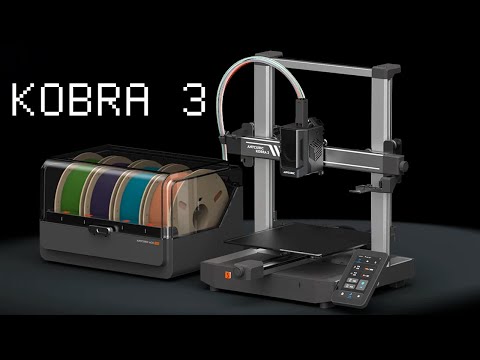 Видео: Стрим - распаковка Anycubic Kobra 3 Combo