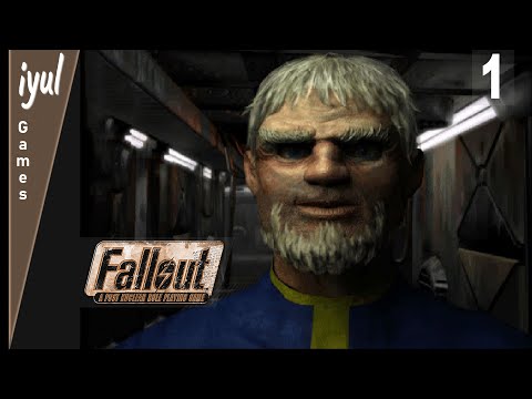 Видео: Fallout: (1997) Первое знакомство с игрой | стрим №1 ►