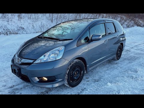 Видео: Honda Fit Shuttle Hybrid 2013 - Привёз под Заказ из Японии