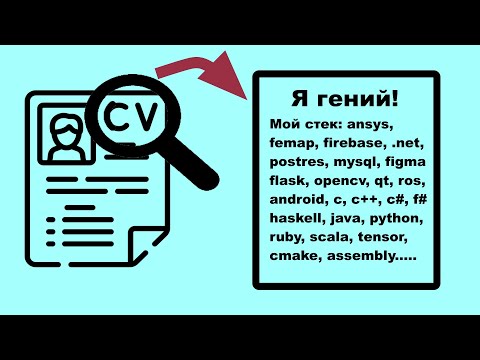 Видео: Я нашел самое "скромное" резюме в мире на 30 страниц.