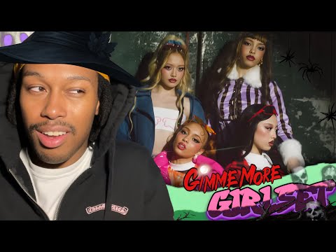 Видео: GIRLSET «Gimme More» (Бритни Спирс) | Видео выступления на Хэллоуин/🔥👻 РЕАКЦИЯ