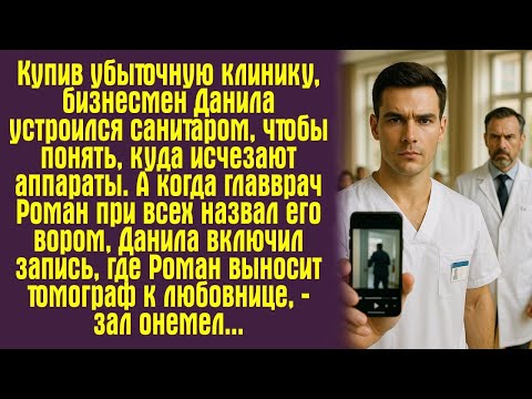 Видео: Купив убыточную клинику, бизнесмен Данила устроился санитаром, чтобы понять, куда исчезают аппараты.