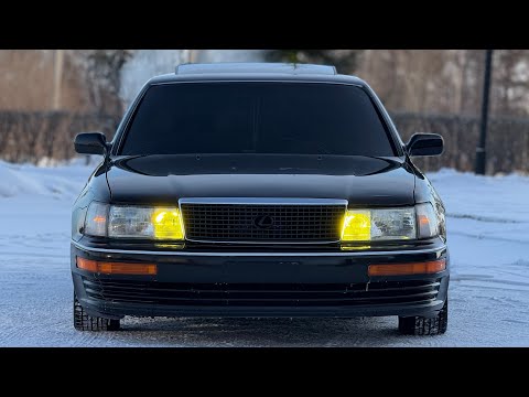 Видео: СТАРАЯ КЛАССИКА LEXUS LS400 V8 4.0