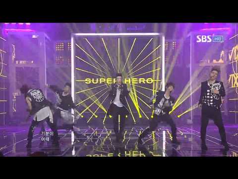 Видео: VIXX [SUPER HERO] @SBS Inkigayo Популярная песня 20120527
