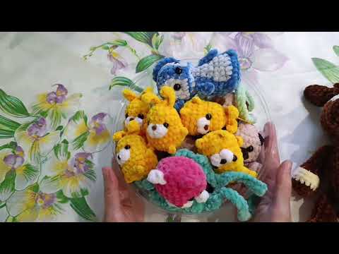 Видео: 🧶 ВДОХНОВЛЯЮСЬ И ВЯЖУ : мои новые игрушки !!! ♥️