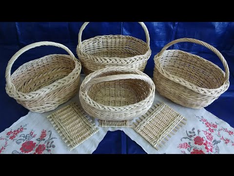 Видео: Изделия из лозы. Опыт плетения 2017-2020