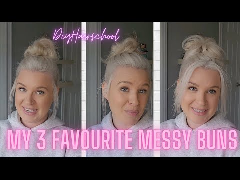 Видео: 3 ПРОСТЫХ РАСПУТЫВАЮЩИХСЯ ПУЧКА — мои любимые небрежные пучки для моих тонких волос