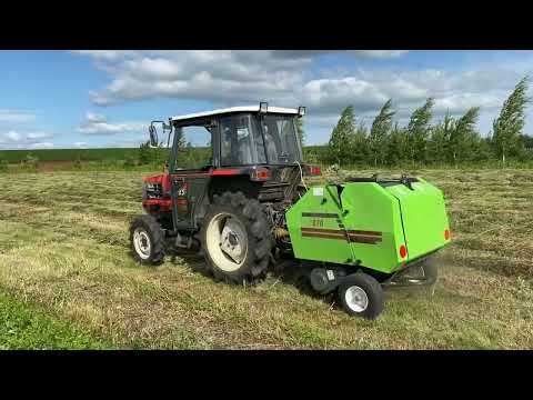 Видео: Kubota GL-25 Пресс подборщик 0870, 0850