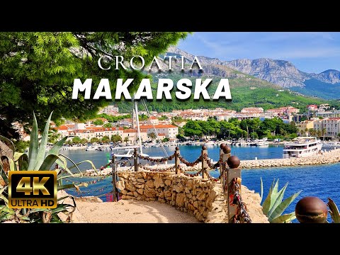 Видео: Исследуем Макарску | Солнце, море и красота 🇭🇷 Лучшее на побережье Далмации [4K]