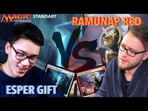 Видео: Стандартный версус МТГ Пилот | Ramunap Red VS esper gift | Standard versus Magic: The Gathering