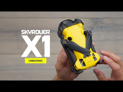 Видео: Первый взгляд и распаковка SKYROVER X1
