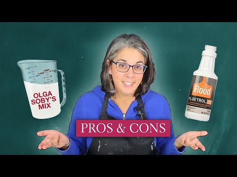 Видео: Floetrol против секретного рецепта заливки Ольги Соби