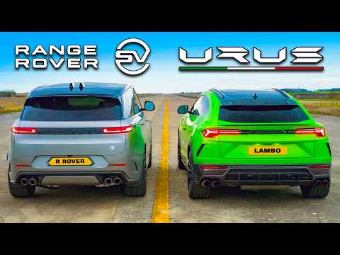 Видео: Кто победит в заезде: новый Range Rover SV или же Lambo?