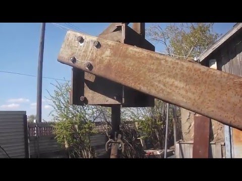 Видео: самодельный ямобур на мтз видео обзор