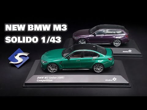 Видео: Найкращі бюджетні BMW M3 G81? Solido знов вистрілили у 2025! Розпаковка масштабних моделей 1/43