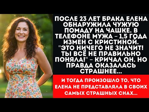 Видео: След чужой помады выдал измену мужа | Развод после 23 лет и шокирующий финал