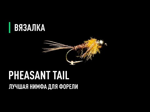 Видео: Pheasant Tail нимфа для ФОРЕЛИ. Пошаговое изготовление, модернизированная версия.