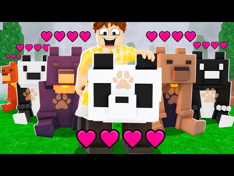 Видео: Я выжил с 10 МЕДВЕДЯМИ в 99 НОЧЕЙ в лесу ROBLOX!