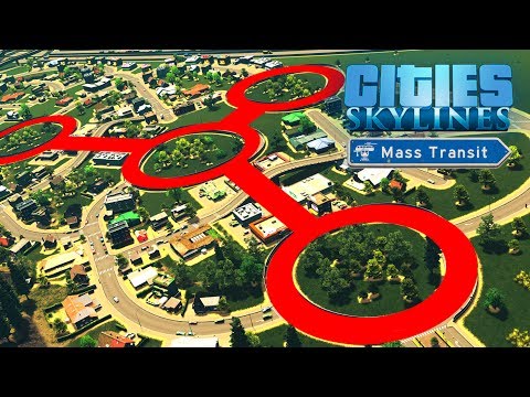 Видео: Cities Skylines Mass Transit - Район СПИННЕР! #4
