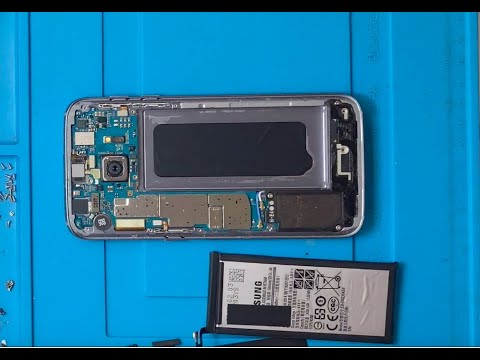 Видео: Замена аккумулятора Galaxy S7.