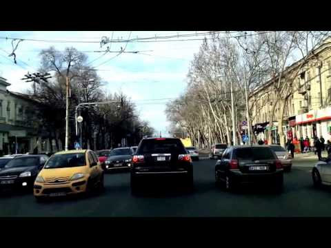 Видео: Настоящий Кишинев, Молдова, январь 2017 -центр города Кишинев