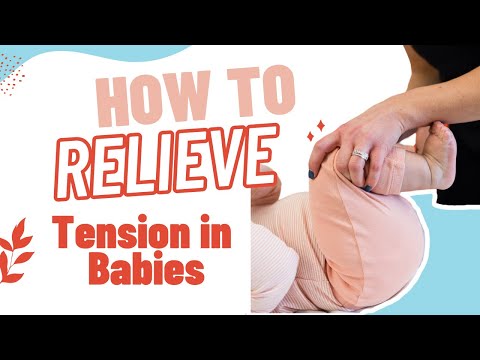 Видео: Как снять напряжение у младенцев | Растяжка для младенцев