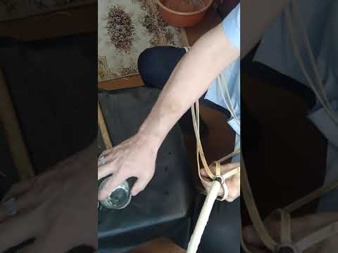 Видео: Изготовление усиленного кнута. (Часть 4). Плетение усиленного перехода.