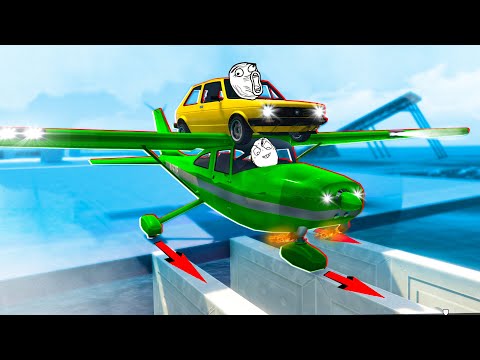 Видео: СДЕЛАЛ ИЗ САМОЛЁТА ЭВАКУАТОР! Кооперативный Скиллтест в Gta Online