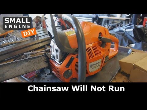 Видео: Бензопила Husqvarna 455 Rancher не заводится
