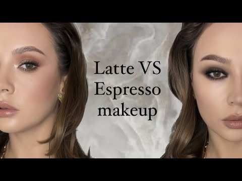 Видео: ТРЕНДОВЫЙ МАКИЯЖ :  LATTE  VS  ESPRESSO MAKEUP