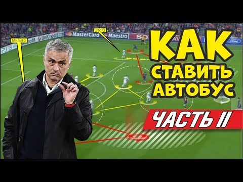 Видео: Жозе Моуриньо и его автобусы. Барселона Интер. Гвардиола против Моуриньо