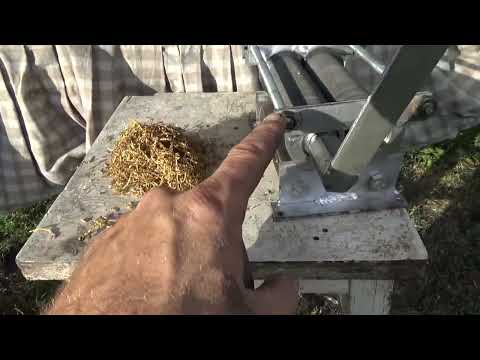 Видео: Табакорезка Алтайка.