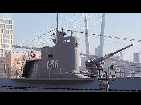 Видео: подводная лодка С56 Владивосток 🌍⚓