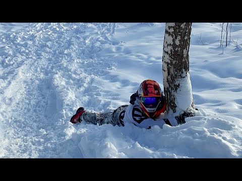 Видео: Велобудни | Приколы и неудачные моменты | Первый снежный выезд |