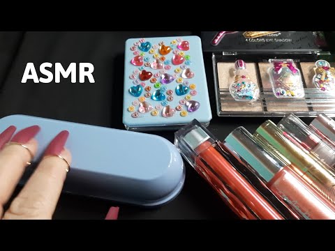 Видео: АСМР таппинг моей косметики и духов | ASMR