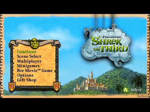 Видео: Полное прохождение Шрек 3 (Xbox 360 version)