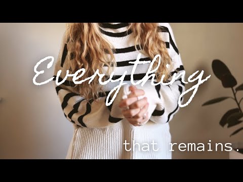 Видео: Весь мой минималистичный гардероб // Все 4 сезона