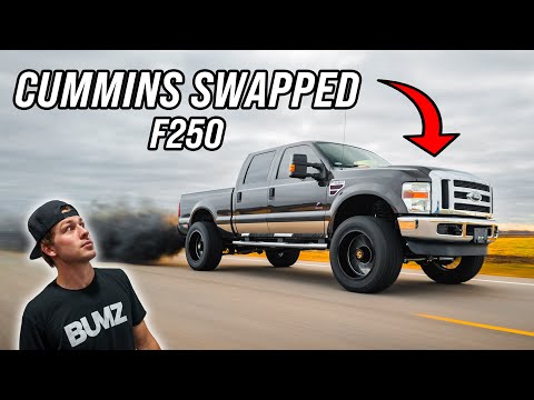 Видео: Cummins заменил Ford F250 (лучший грузовик в мире)