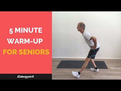 Видео: Eldergym® Academy: 5-минутная разминка стоя для пожилых людей