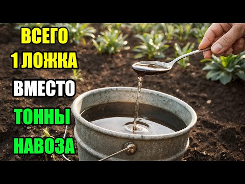 Видео: ЗЕМЛЯ БУДЕТ ПЛОДОРОДНОЙ БЕЗ ГОР НАВОЗА – ПРОВЕРЕННЫЙ СПОСОБ!