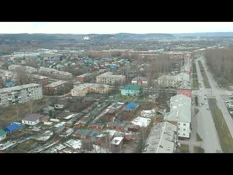 Видео: Полёты над Байдаевкой, Новокузнецк