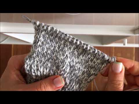 Видео: Носки на круговых спицах. Ч.2. Пятка