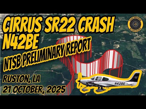 Видео: «Я летаю на руке!» Предварительный отчёт NTSB N42BE