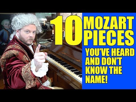 Видео: 10 пьес Моцарта, которые вы слышали, но не знали их названия