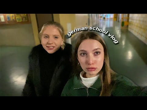 Видео: очередной день в немецкой школе | влог